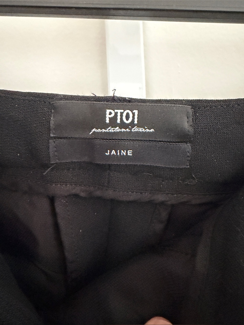 PT01 Classic Black Pants for Women size IT 36 US 0 - Picture 4 of 6